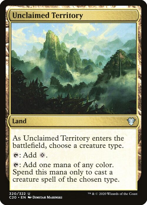 Unclaimed Territory [C20 #320] - Normal