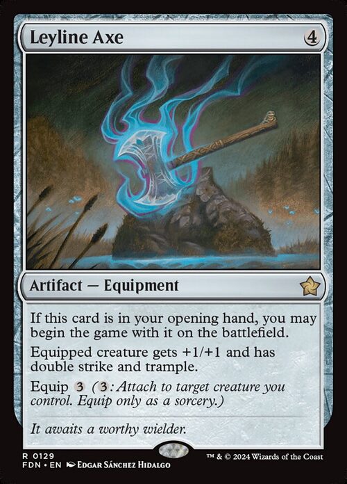 Leyline Axe [FDN #129] - Normal