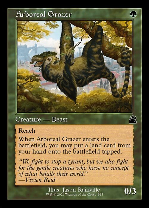 Arboreal Grazer [RVR #343] - Normal