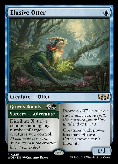 Elusive Otter // Groves Bounty [WOE #225] - Normal