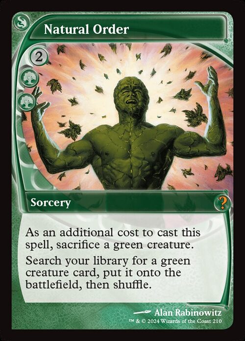 Natural Order [MB2 #210] - Normal