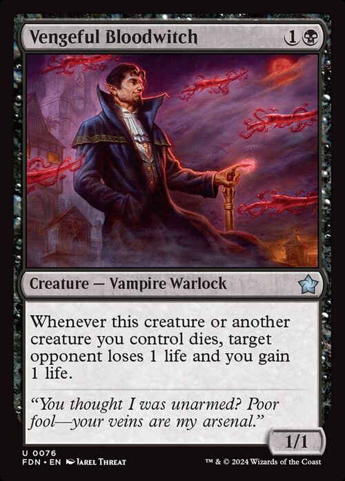Vengeful Bloodwitch [FDN #76] - Normal