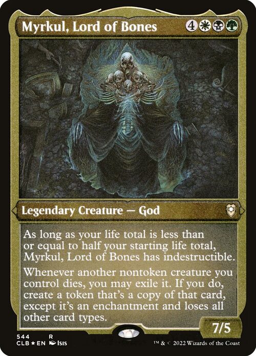 Myrkul, Lord of Bones [CLB #544] - Etched