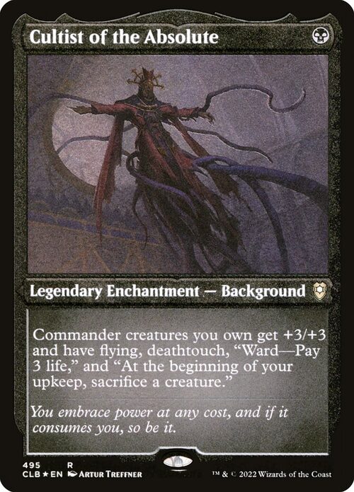 Cultist of the Absolute [CLB #495] - Etched