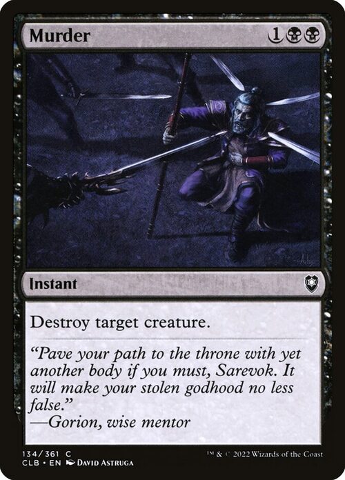 Murder [CLB #134] - Normal