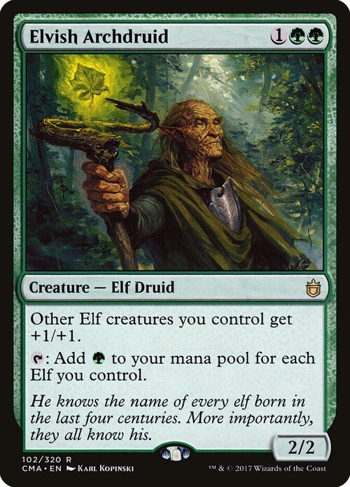 Elvish Archdruid [CMA #102] - Normal