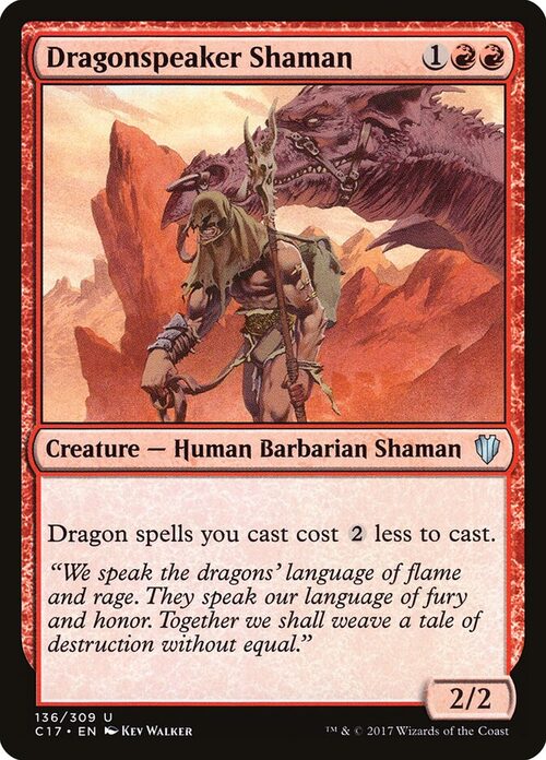 Dragonspeaker Shaman [C17 #136] - Normal