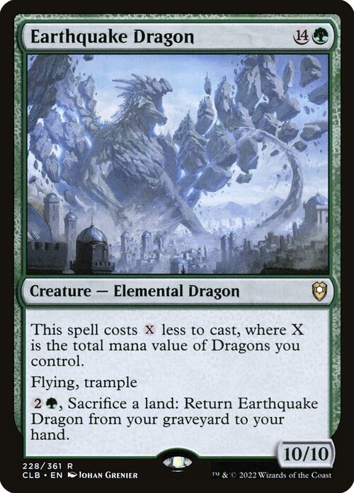 Earthquake Dragon [CLB #228] - Normal