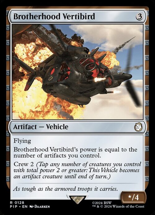 Brotherhood Vertibird [PIP #128] - Normal