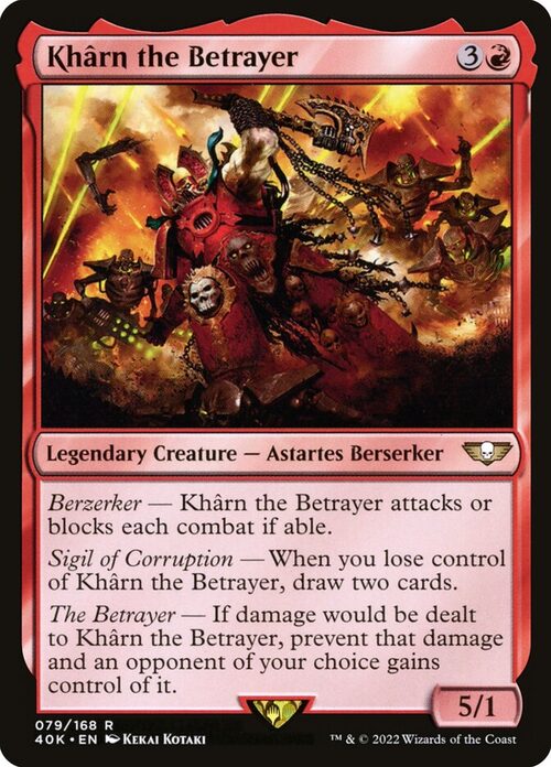 Khârn the Betrayer [40K #79] - Normal