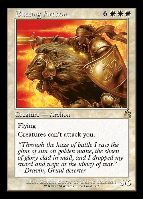 Blazing Archon [RVR #302] - Normal