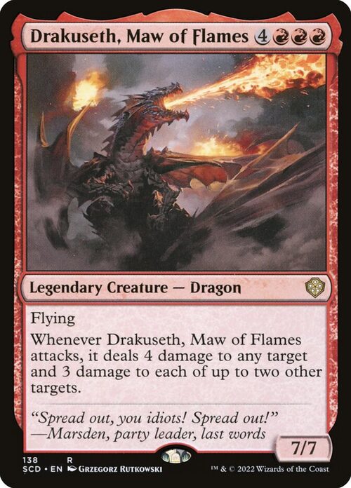 Drakuseth, Maw of Flames [SCD #138] - Normal