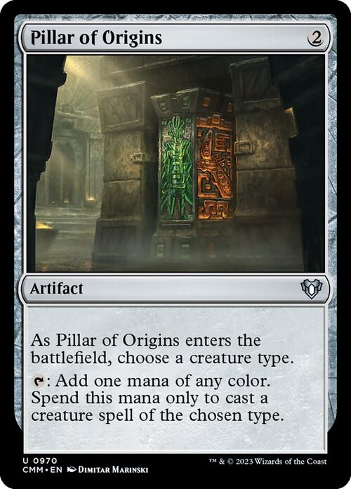 Pillar of Origins [CMM #970] - Normal