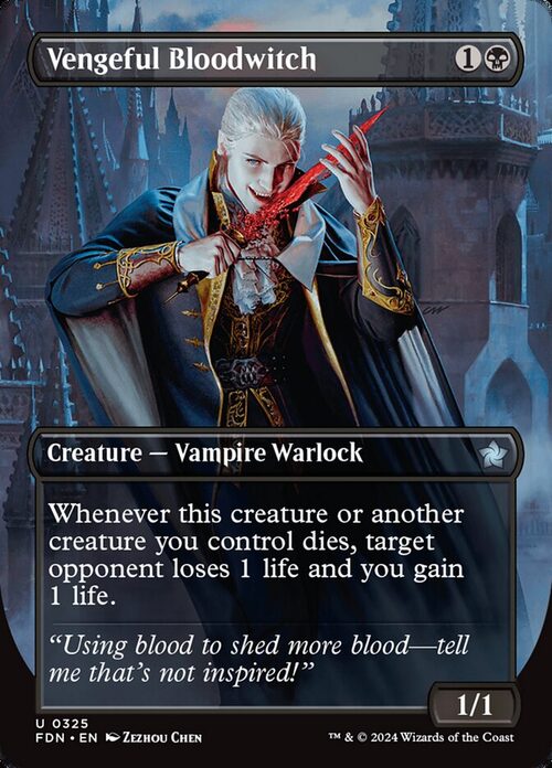 Vengeful Bloodwitch [FDN #325] - Normal