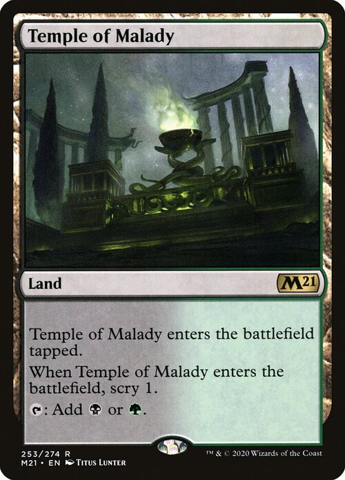 Temple of Malady [M21 #253] - Normal