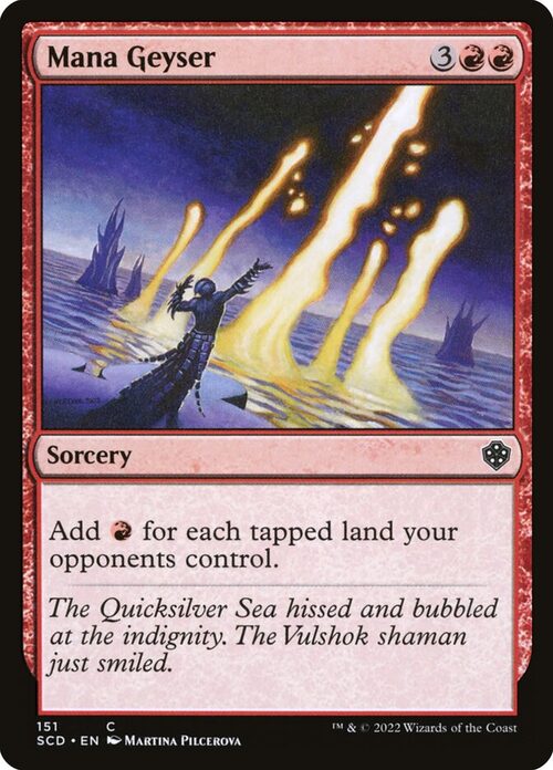 Mana Geyser [SCD #151] - Normal