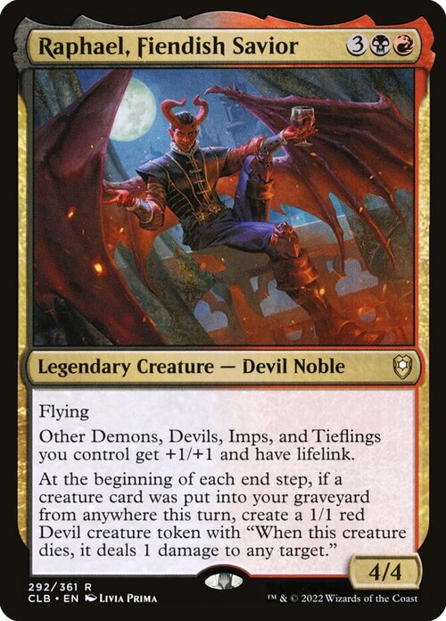 Raphael, Fiendish Savior [CLB #292] - Normal