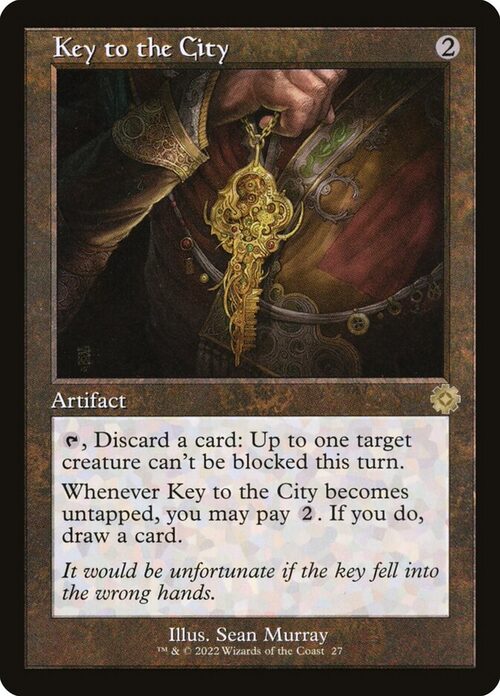 Key to the City [BRR #27] - Normal