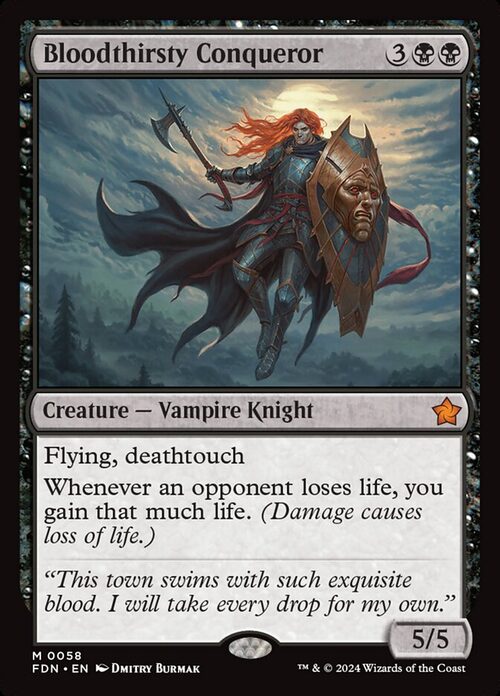 Bloodthirsty Conqueror [FDN #58] - Normal