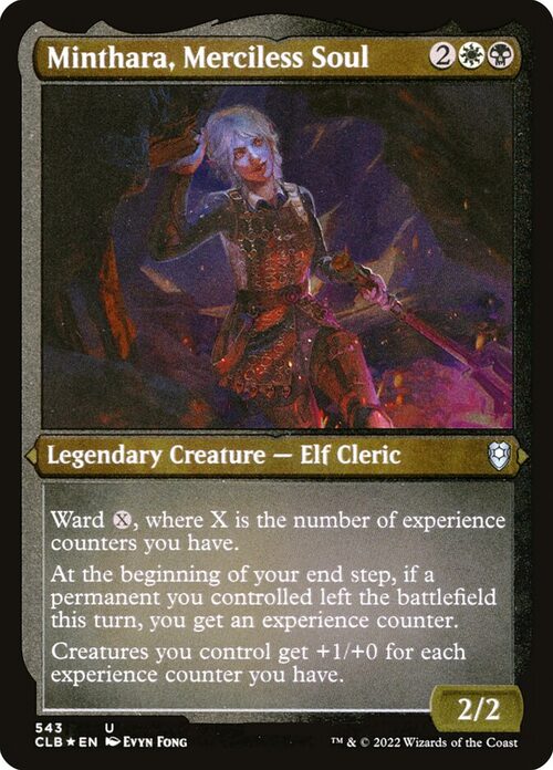 Minthara, Merciless Soul [CLB #543] - Etched