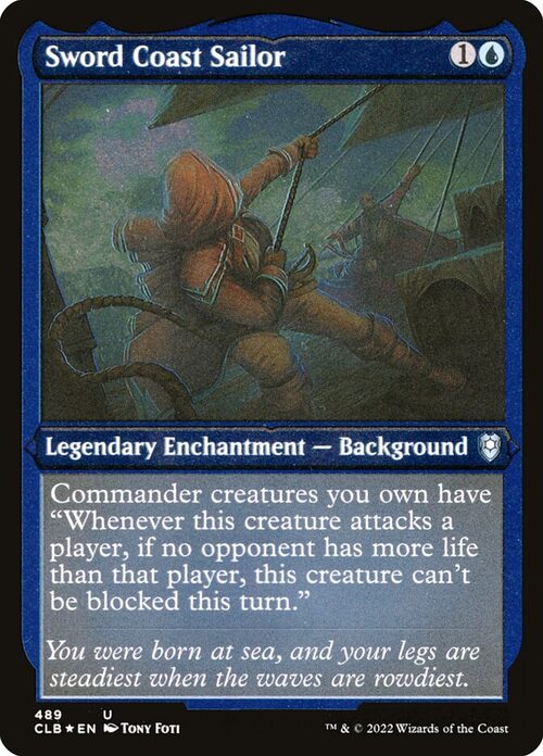 Sword Coast Sailor [CLB #489] - Etched