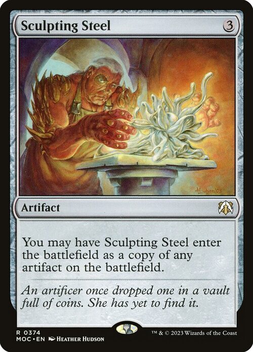 Sculpting Steel [MOC #374] - Normal