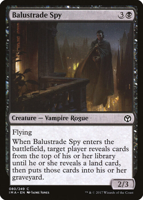 Balustrade Spy [IMA #80] - Normal