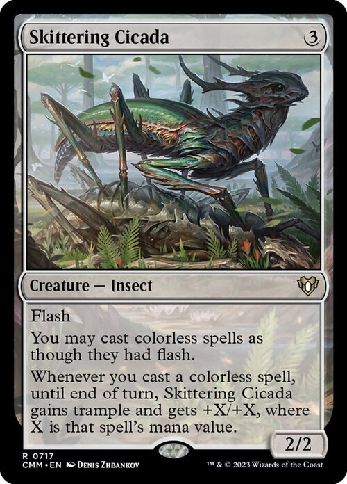 Skittering Cicada [CMM #717] - Normal