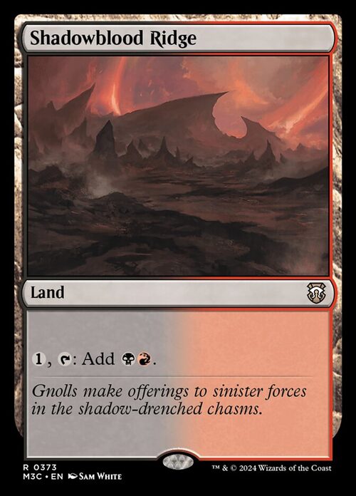 Shadowblood Ridge [M3C #373] - Normal