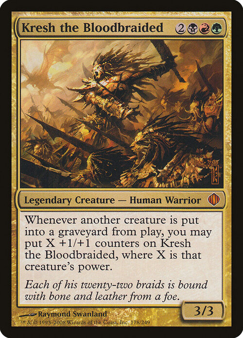 Kresh the Bloodbraided [ALA #178] - Normal