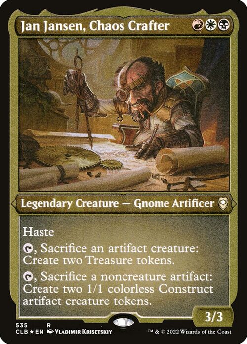Jan Jansen, Chaos Crafter [CLB #535] - Etched