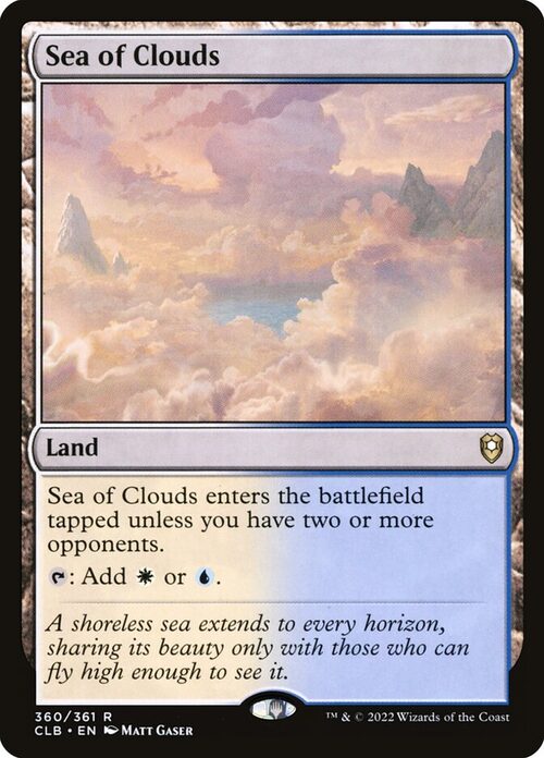 Sea of Clouds [CLB #360] - Normal