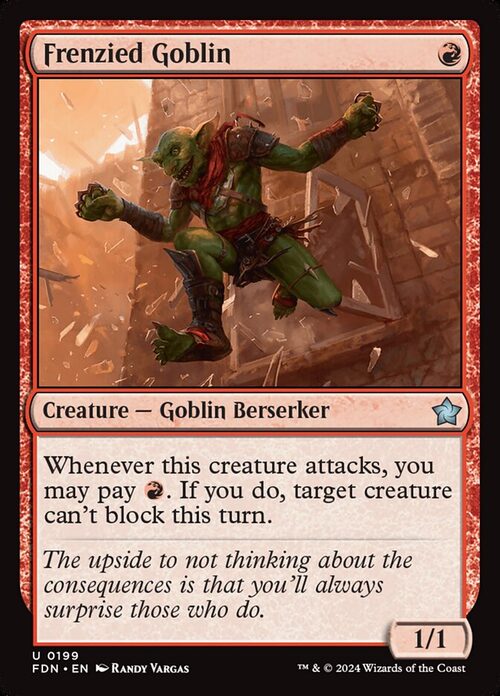 Frenzied Goblin [FDN #199] - Normal