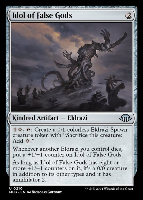 Idol of False Gods [MH3 #210] - Foil