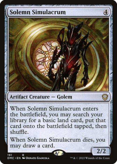 Solemn Simulacrum [DMC #191] - Normal