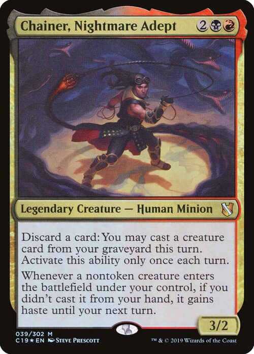 Chainer, Nightmare Adept [C19 #39] - Foil
