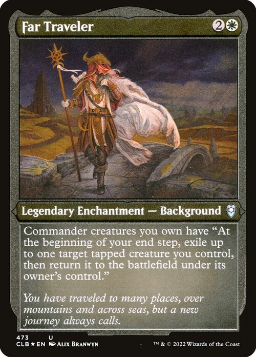Far Traveler [CLB #473] - Etched