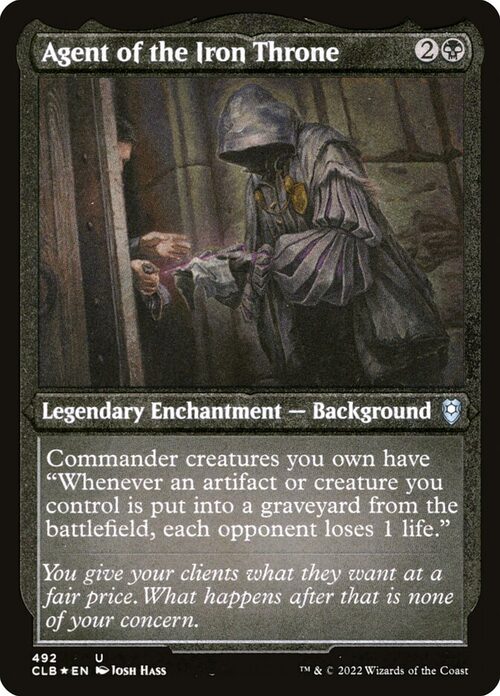 Agent of the Iron Throne [CLB #492] - Etched
