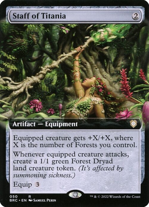 Staff of Titania [BRC #50] - Foil