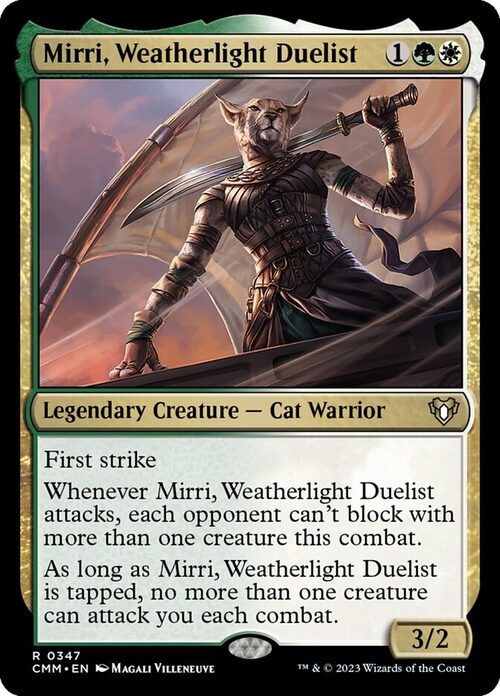 Mirri, Weatherlight Duelist [CMM #347] - Normal