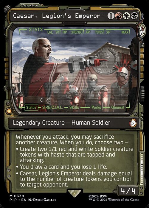 Caesar, Legions Emperor [PIP #339] - Foil