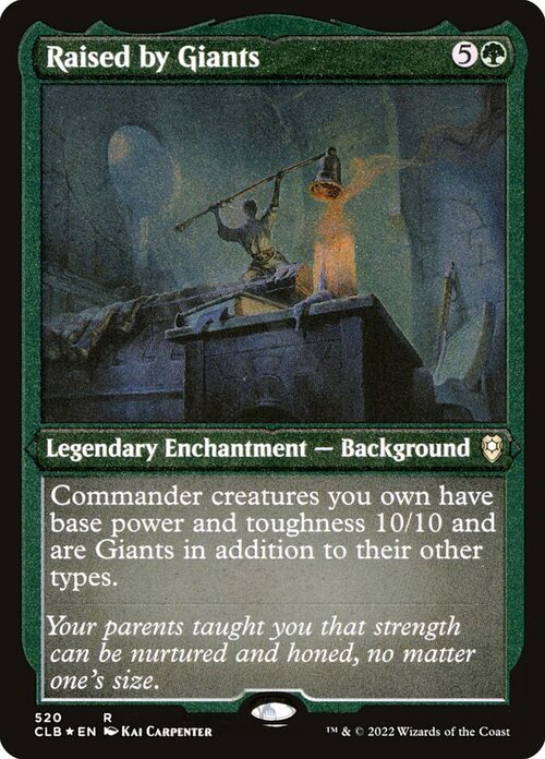 Raised by Giants [CLB #520] - Etched