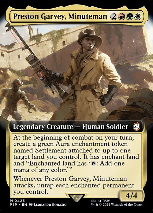Preston Garvey, Minuteman [PIP #425] - Foil