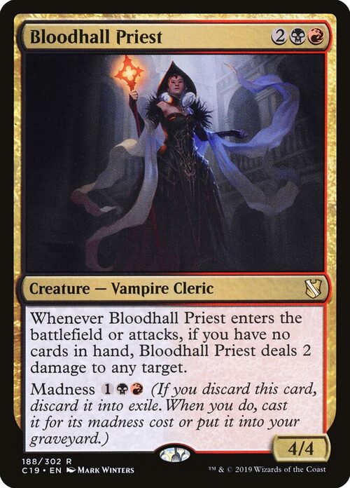 Bloodhall Priest [C19 #188] - Normal