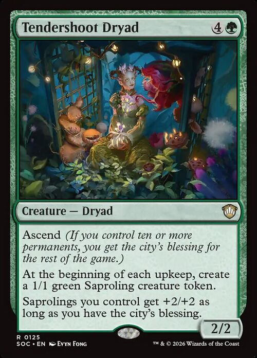 Tendershoot Dryad [SOC #125] - Normal