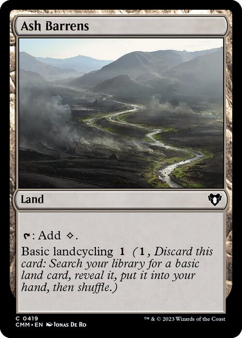 Ash Barrens [CMM #419] - Normal