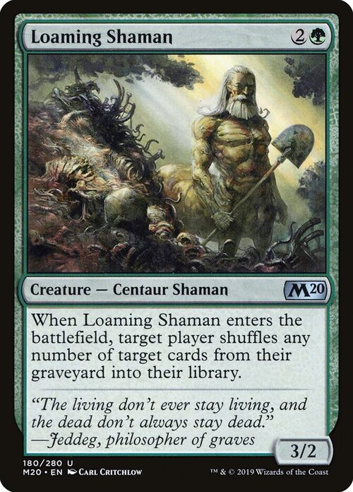 Loaming Shaman [M20 #180] - Normal