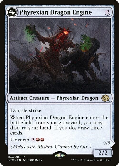 Phyrexian Dragon Engine [BRO #163] - Normal