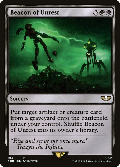 Beacon of Unrest [40K #194] - Normal