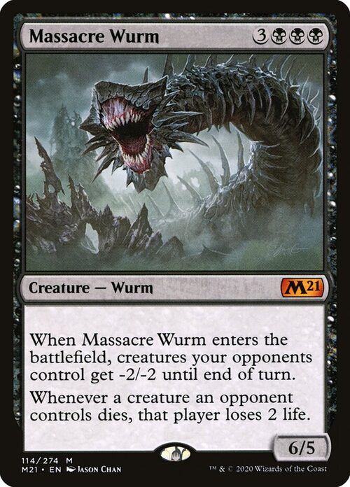 Massacre Wurm [M21 #114] - Normal